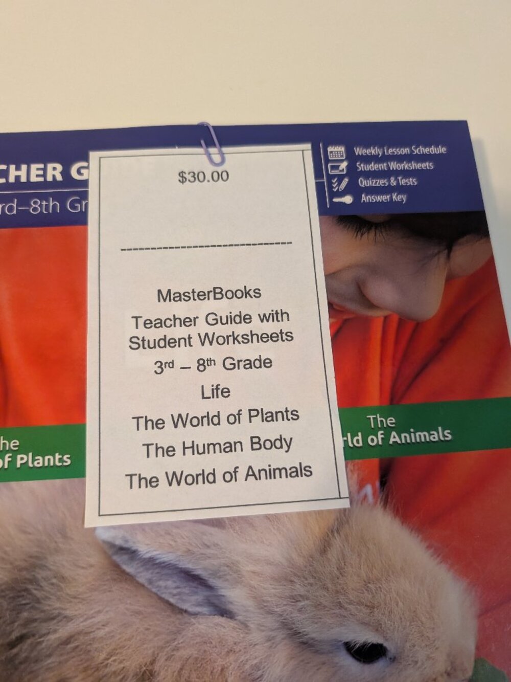 Text Books MasterBooks Life Science